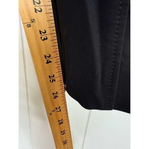 M.M. LaFleur Ankle Zipper Skinny The Curie Pants Black Size 8 - Picture 7 of 14